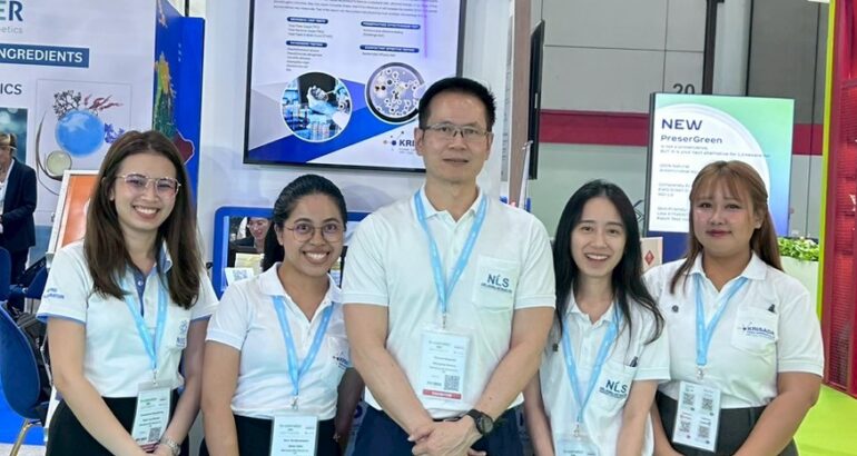 NLS showcases Natural Color at in-cosmetics Asia 2025